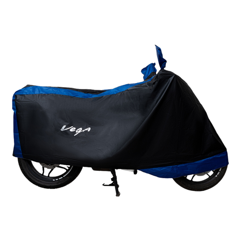 Vega Black Blue Bullet Bike cover